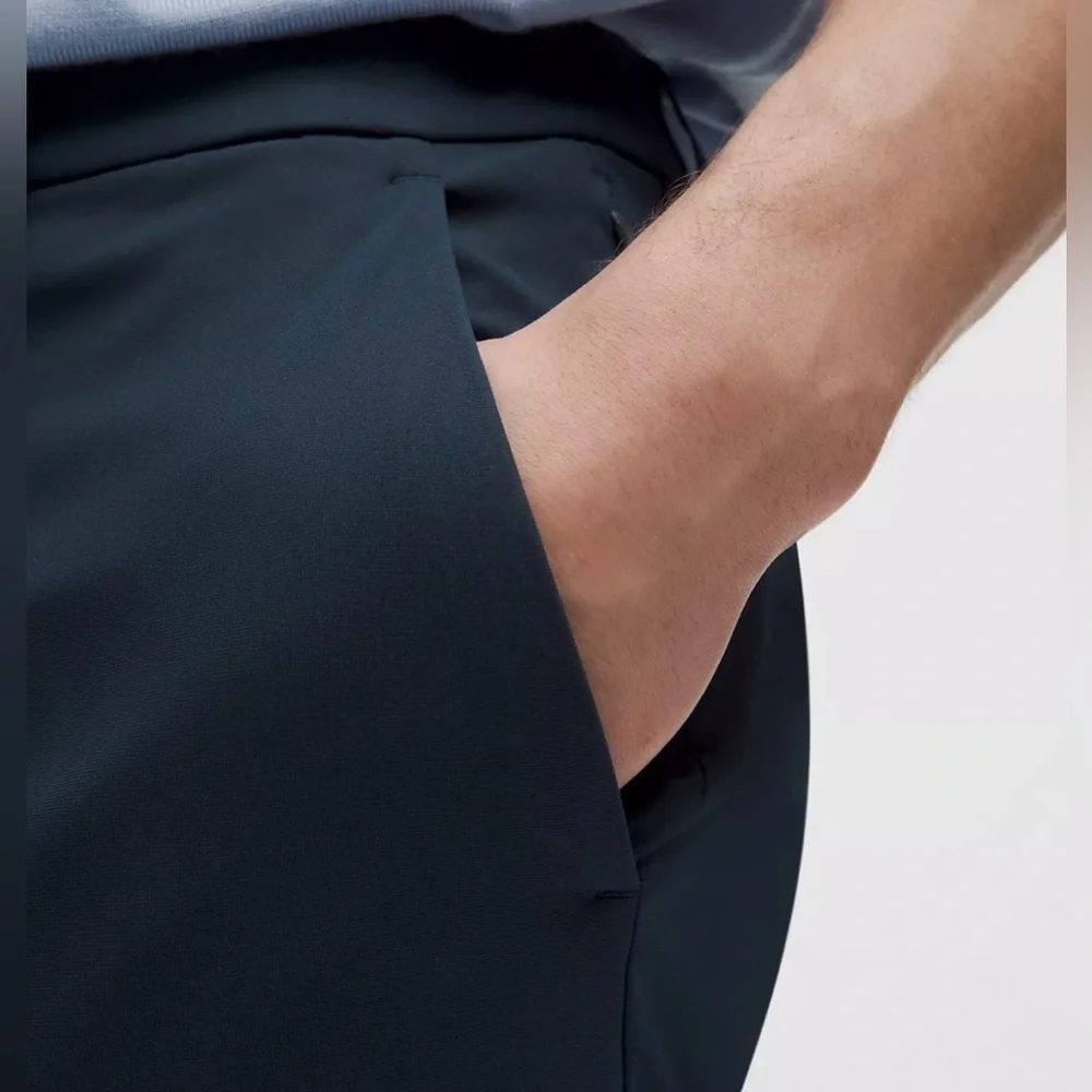 lululemon athletica Men's Slim Chinos in Dark Navy